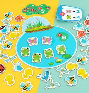 Pond Animals Counting Interactive Game CNF6