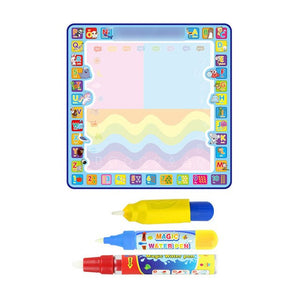 Child Water Drawing Mat Coloring Doodle Mat with Pens-AE