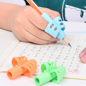 12 Pcs Pencils Silicone Pen Holder Grip For Student Writing Correction Stationery-AE