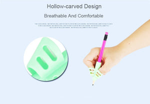 12 Pcs Pencils Silicone Pen Holder Grip For Student Writing Correction Stationery-AE