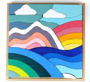 High Quality Rainbow Blocks Set CNF1