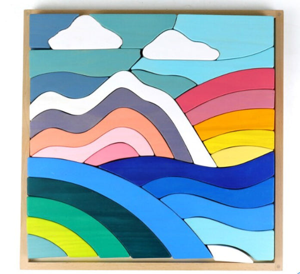 Load image into Gallery viewer, High Quality Rainbow Blocks Set CNF1

