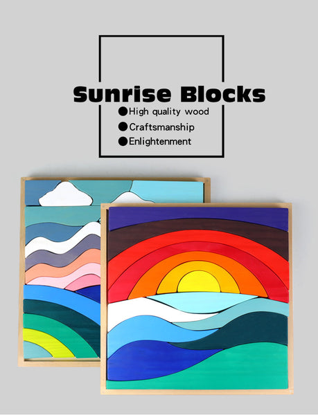 Load image into Gallery viewer, High Quality Rainbow Blocks Set CNF1
