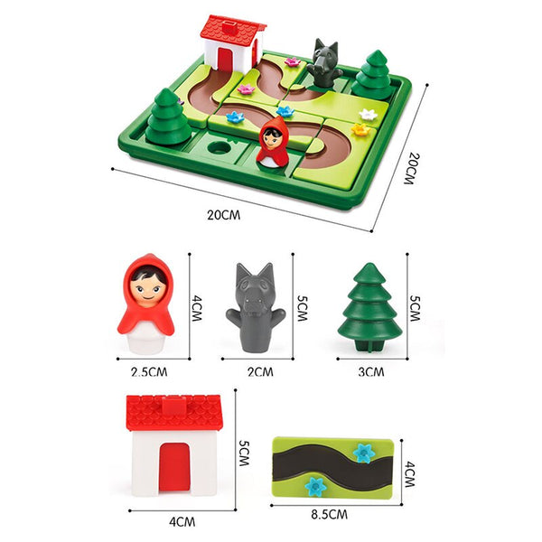 Load image into Gallery viewer, Little Red Riding Hood Smart Hide and Seek Board - CNF A

