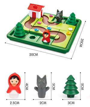 Little Red Riding Hood Smart Hide and Seek Board - CNF A