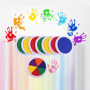 Ink Pad Stamp DIY Finger Painting - AE