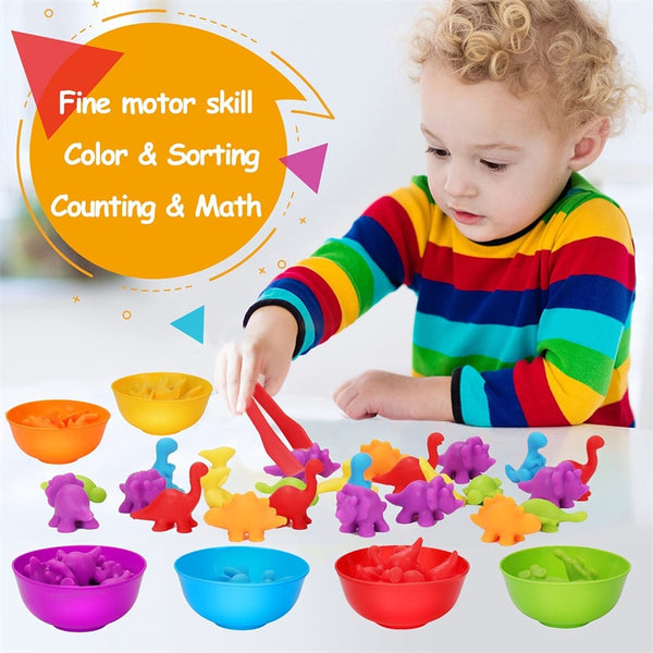 Load image into Gallery viewer, 36-56 Pcs Montessori Sorting and Counting Set -AE

