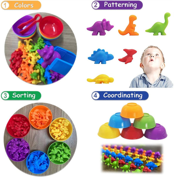 Load image into Gallery viewer, 36-56 Pcs Montessori Sorting and Counting Set -AE
