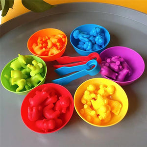 36-56 Pcs Montessori Sorting and Counting Set -AE