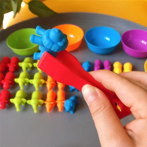 Load image into Gallery viewer, 36-56 Pcs Montessori Sorting and Counting Set -AE
