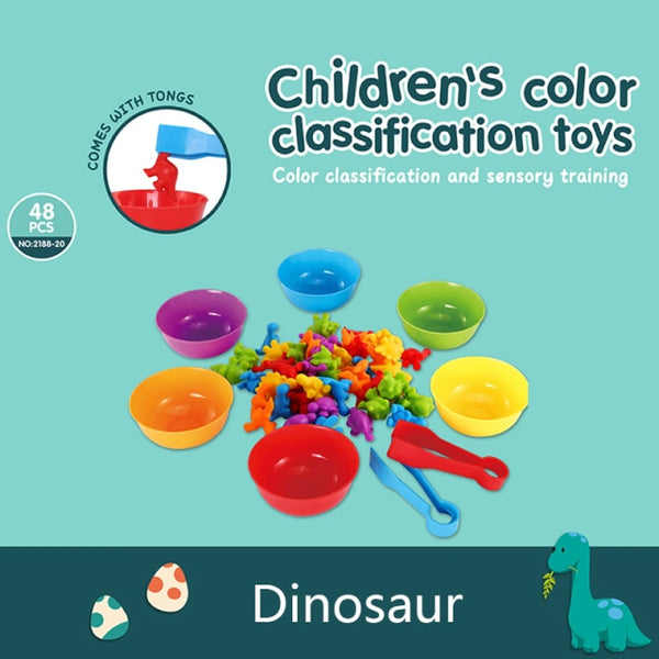 Load image into Gallery viewer, 36-56 Pcs Montessori Sorting and Counting Set -AE
