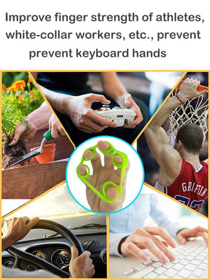 3 Pcs Silicone Finger Grip Multi-Resistance -AE