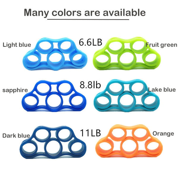 Load image into Gallery viewer, 3 Pcs Silicone Finger Grip Multi-Resistance -AE

