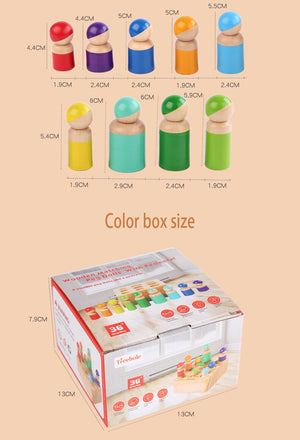 Rainbow Doll Blocks - CNF8