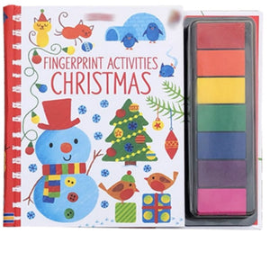 Fingerprinting Books with Rubber Stamps Ink Pad-AE