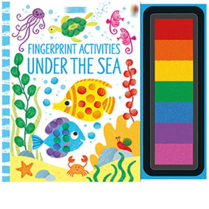 Fingerprinting Books with Rubber Stamps Ink Pad-AE