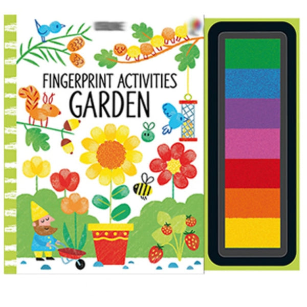 Load image into Gallery viewer, Fingerprinting Books with Rubber Stamps Ink Pad-AE
