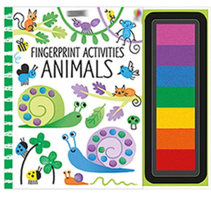 Fingerprinting Books with Rubber Stamps Ink Pad-AE