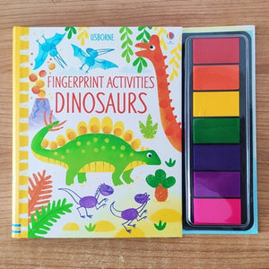 Fingerprinting Books with Rubber Stamps Ink Pad-AE