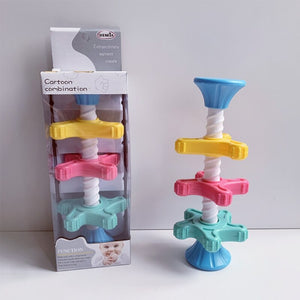 Stacking Rotating Rainbow Tower-AE