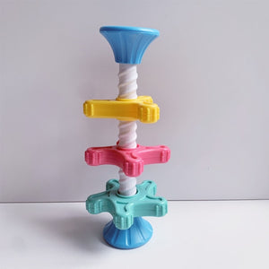 Stacking Rotating Rainbow Tower-AE