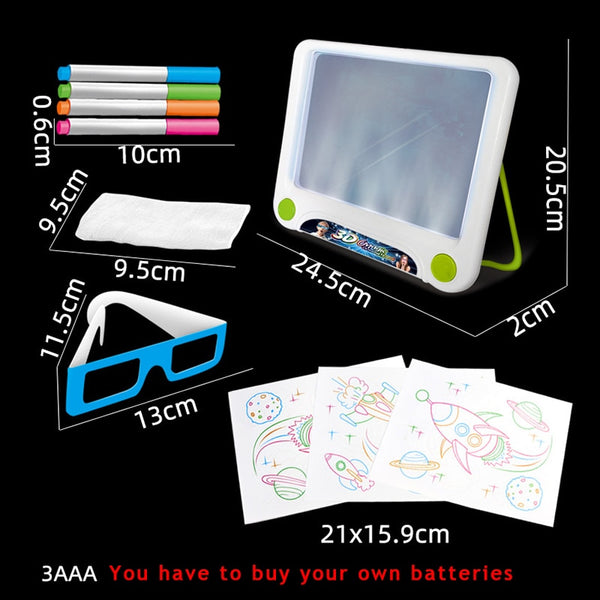 Load image into Gallery viewer, DOTSOG 3D Magic Drawing Board
