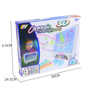 DOTSOG 3D Magic Drawing Board