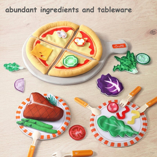 تحميل الصورة في عارض الصور ، Tumama Pizza Slices Food Pretend Play
