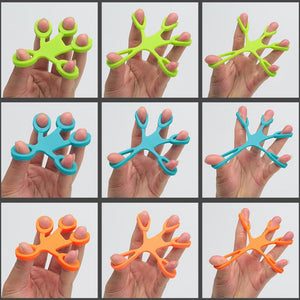 3 Pcs Rehabilitation Trainer Hand Grips Multi Resistance -AE