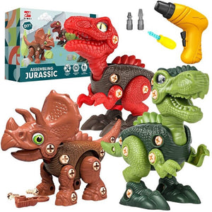 Dinosaur Toys for Kids, STEM Learning Building Toy Set-AE