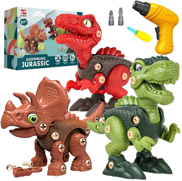 Load image into Gallery viewer, Dinosaur Toys for Kids, STEM Learning Building Toy Set-AE
