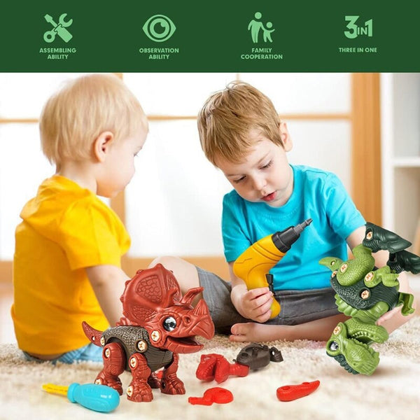Load image into Gallery viewer, Dinosaur Toys for Kids, STEM Learning Building Toy Set-AE
