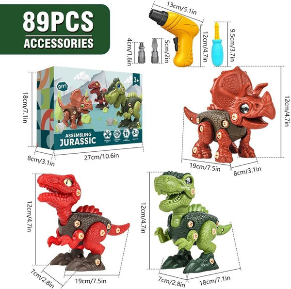 Load image into Gallery viewer, Dinosaur Toys for Kids, STEM Learning Building Toy Set-AE
