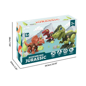 Dinosaur Toys for Kids, STEM Learning Building Toy Set-AE