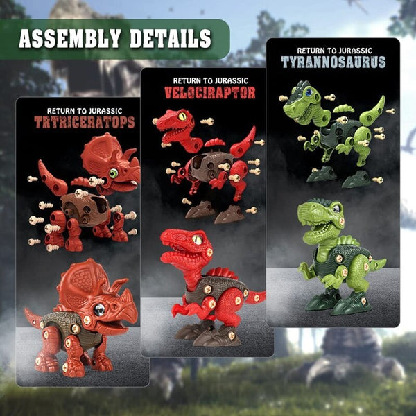 Load image into Gallery viewer, Dinosaur Toys for Kids, STEM Learning Building Toy Set-AE
