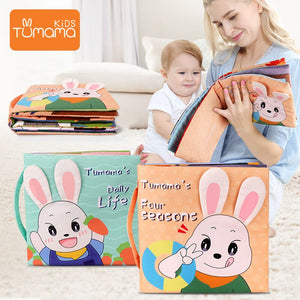 Cloth Book 3D Washable Cloth Book For Kids