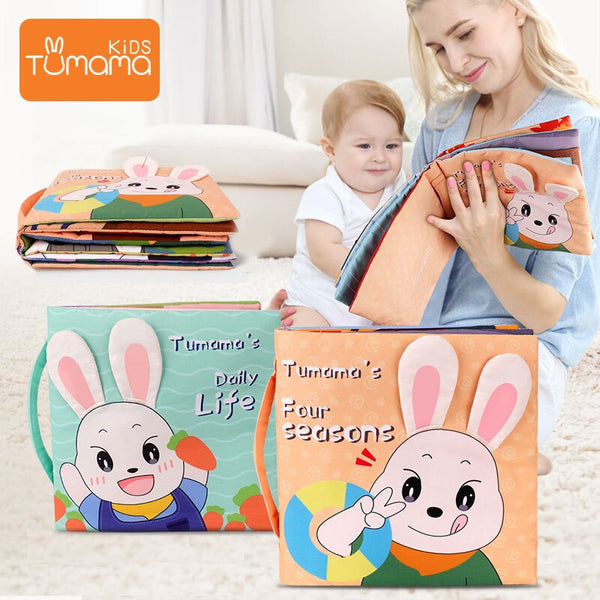 Load image into Gallery viewer, Cloth Book 3D Washable Cloth Book For Kids
