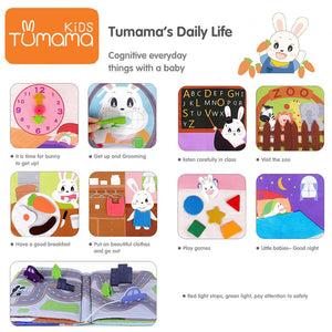 Cloth Book 3D Washable Cloth Book For Kids