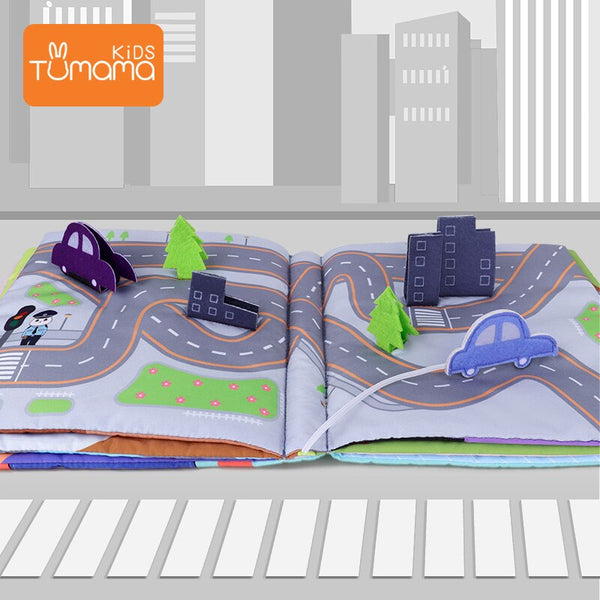 Load image into Gallery viewer, Cloth Book 3D Washable Cloth Book For Kids
