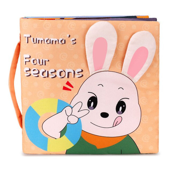 Load image into Gallery viewer, Cloth Book 3D Washable Cloth Book For Kids
