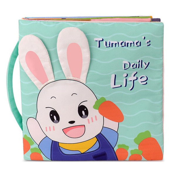 Load image into Gallery viewer, Cloth Book 3D Washable Cloth Book For Kids
