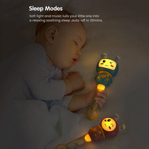 Tumama Music Rattle Toy & Sleep Modes Infant Baby Pacifier