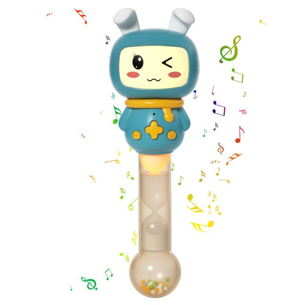 Load image into Gallery viewer, Tumama Music Rattle Toy &amp; Sleep Modes Infant Baby Pacifier
