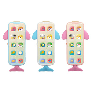 Baby Early Learning Whale Music Mobile Phone Toy