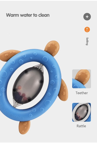 Load image into Gallery viewer, Baby Rattle Teether Toys 0-12 Months Cartoon Animal
