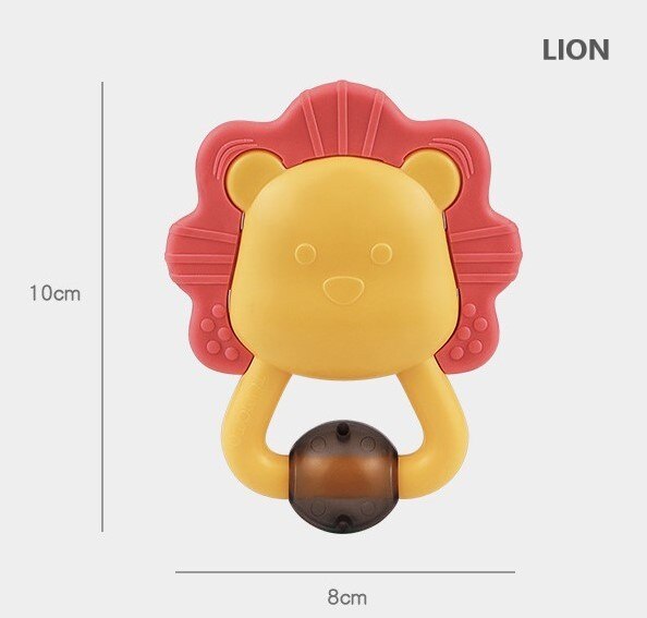 Load image into Gallery viewer, Baby Rattle Teether Toys 0-12 Months Cartoon Animal
