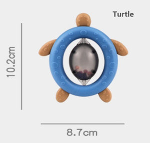 Baby Rattle Teether Toys 0-12 Months Cartoon Animal