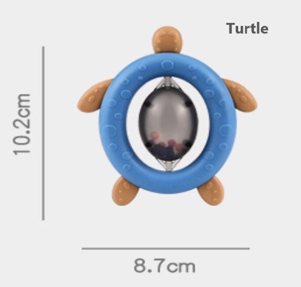 Load image into Gallery viewer, Baby Rattle Teether Toys 0-12 Months Cartoon Animal
