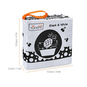4 Pack Tumama Baby Cloth Book Embellished Crinkle Pages
