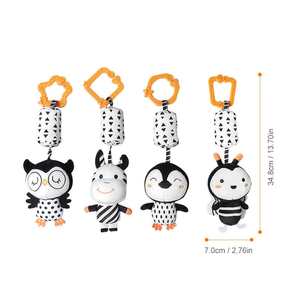 Load image into Gallery viewer, Tumama 4 Pcs Baby Hanging Rattle Toy
